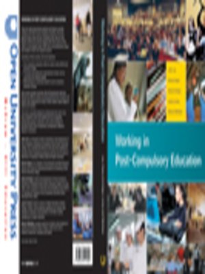 cover image of Working in Post-Compulsory Education